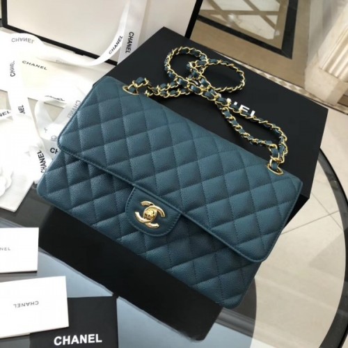 Chanel cf25.5cm caviar 789845