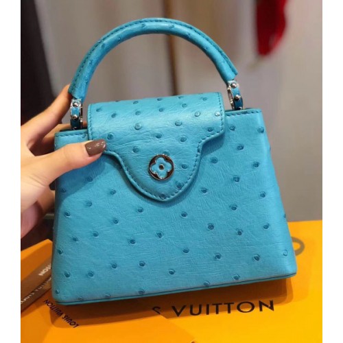 Louis Vuitton capucibes mini 21cm ostrich lvcap32553