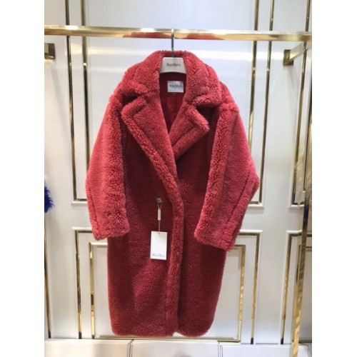 MaxMara Teddy Bear icoan coat red