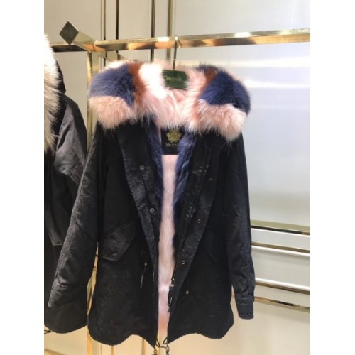 Mr and Mrs italy Fur jacket parka 10003