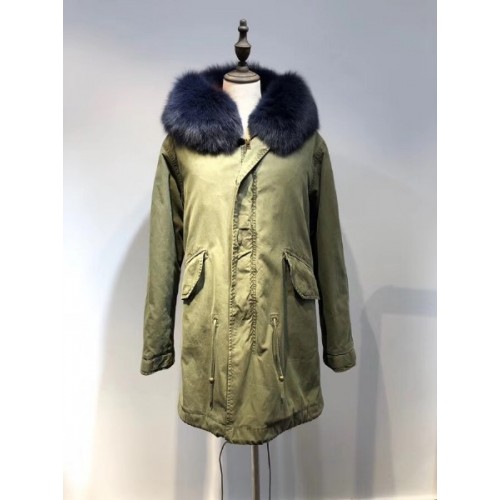 Mr and Mrs italy fur parka 0234