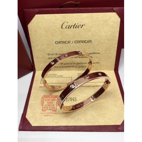 Cartier Bracelet 18kt gold plated 1233