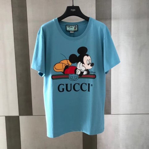 Gucci Oversized Disney Blue T-shirt GGOVSTS-30