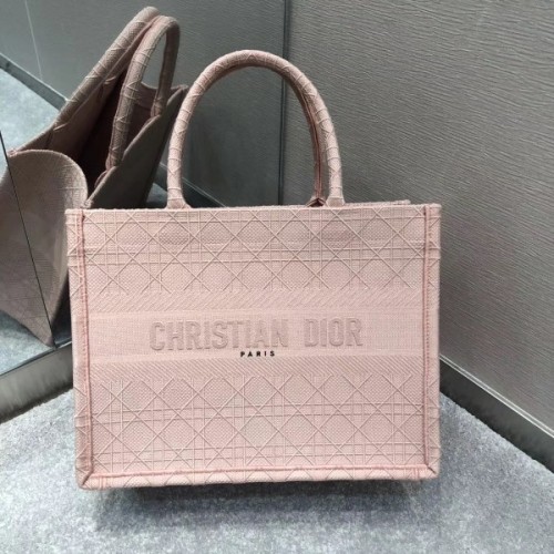 Christian Dior Book Tote Bag Pink CDBBT-2359