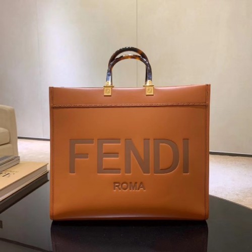 Fendi Tote Bag Logo FETBGLO-255 40x35x21CM