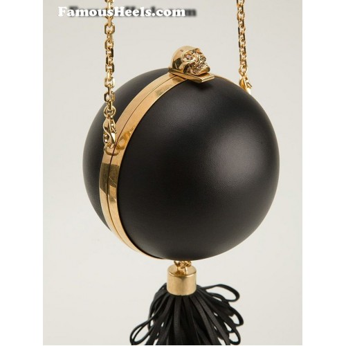 Alexander McQueen ball clutch