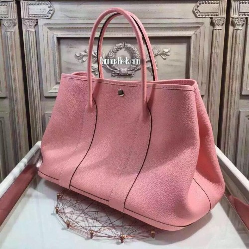 Hermes Garden Party 36cm original togo leather in pink