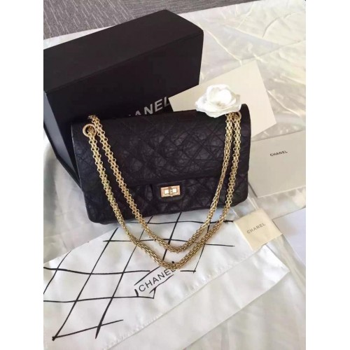 Chanel Reissue black original leather 