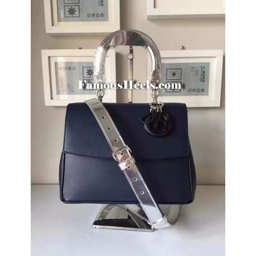 Christian Dior Bedior bag in black and silver