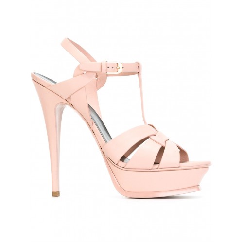 Saint Laurent Pink Tribute Sandal