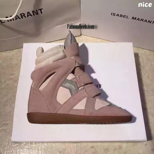 Isabel Marant gray and beige suede