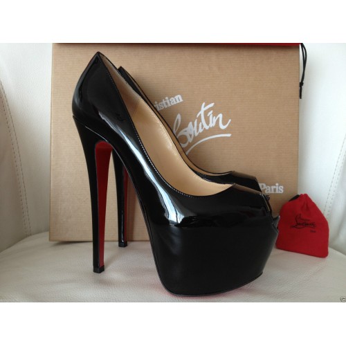 Christian Louboutin highness 160mm black daffodile