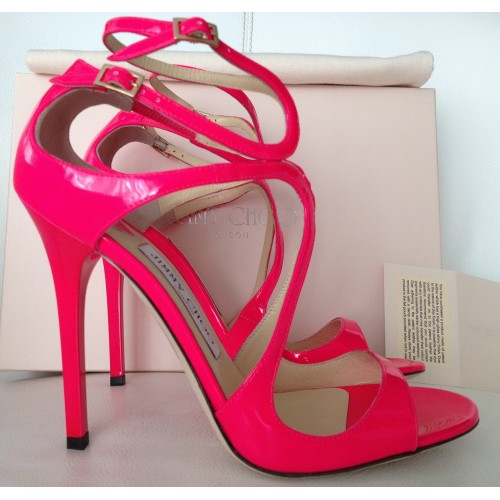 Jimmy Choo pink Strappy Sandals