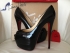 Christian Louboutin highness 160mm black daffodile