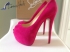 Christian Louboutin highness 160mm pink suede daffodile