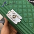 Chanel Boy 25cm lambskin Green 00114