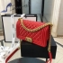 Chanel Boy 25cm lambskin Red 00114