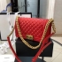 Chanel Boy 25cm lambskin Red 00114