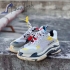 Balenciaha triple-s splite sneakers 076633