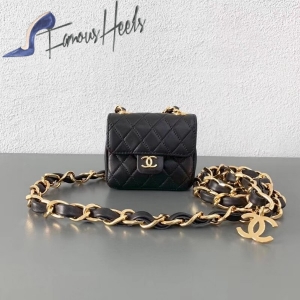 Chanel vintage mini belt bag chain 43227