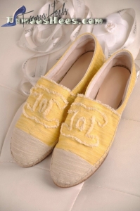 C flat Espadrilles Yellow