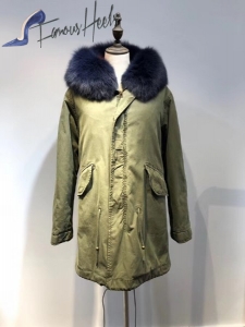 Mr and Mrs italy fur parka 0234