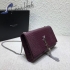 Saint Laurent croc 24 cm burgundy bag ysl00012