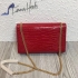 Saint Laurent croc 24 cm red bag ysl00013