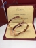 Cartier Bracelet 18kt gold plated 1233