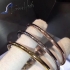 Cartier bracelet nail 18kt gold plated 1443