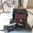 Chanel cf17cm caviar burgundy cnl43490