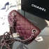 Chanel cf17cm caviar burgundy cnl43490