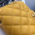 Chanel cf17cm caviar yellow cnl43490