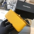 Chanel cf17cm caviar yellow cnl43490