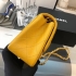 Chanel cf17cm caviar yellow cnl43490