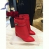 Givenchy Shark booties Red 533322247 