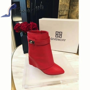 Givenchy Shark booties Red 533322247 