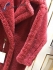 MaxMara Teddy Bear icoan coat red