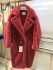 MaxMara Teddy Bear icoan coat red