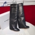 Givenchy Shark high boots black