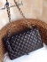 Chanel Lambskin Jumbo Double Flap Black 33cm