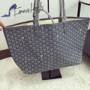 GOYARD gray classic Canvas St. Louis PM Tote Bag