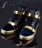 Giuseppe Zanotti velvet with gold sole