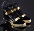 Giuseppe Zanotti velvet with gold sole