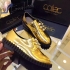 Coliac loafers black and gold 