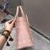 Christian Dior Book Tote Bag Pink CDBBT-2359