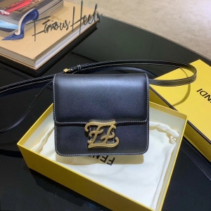 Fendi Carligraphy Bag 17x15x6CM FEBACA-25