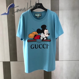 Gucci Oversized Disney Blue T-shirt GGOVSTS-30