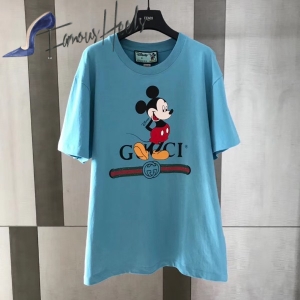 Gucci Oversized Disney Blue T-shirt GGOVSTS-31