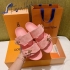 Louis Vuitton 1A7RBZ BOM DIA FLAT MULES Pink